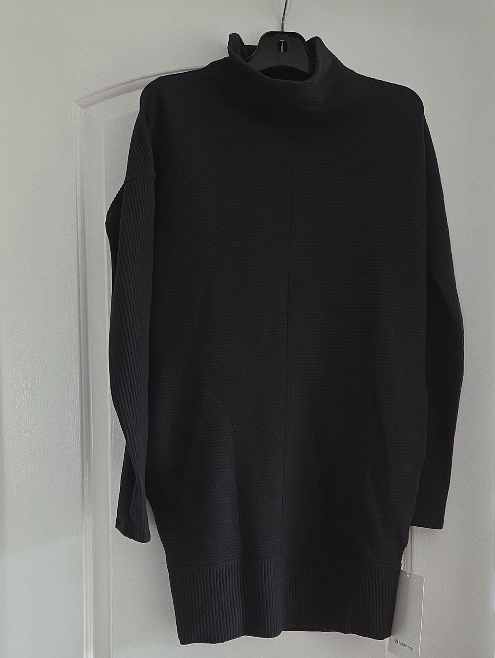 NWT Lululemon Black Call For Cozy Dress Size 4